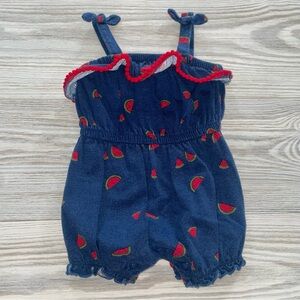 ⭐Carter’s Baby Girls Watermelon Summer Romper 3M⭐